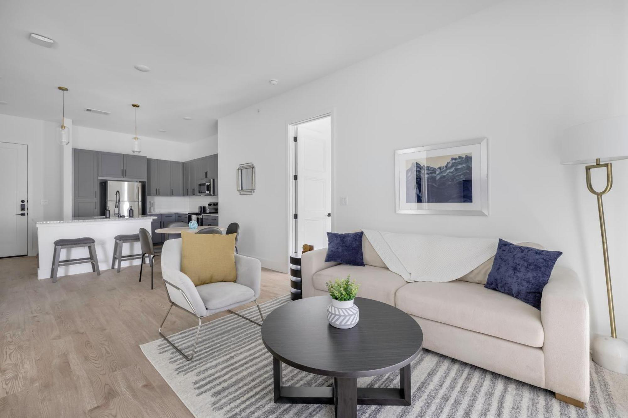 Railyard Apartments By Barsala Denton Szoba fotó